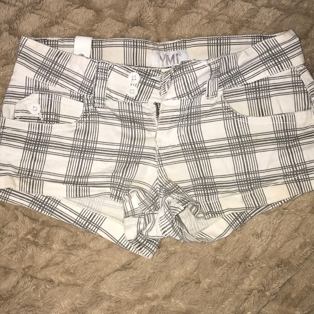 Plaid shorts